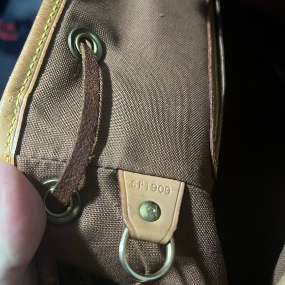 Louis Vuitton Montsouris Monogram Canvas Backpack Brown - Picture 7 of 10